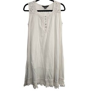 Double Decker Boho Fringe Midi Dress S/M Cottagecore Festival Beachy‎ Lagenlook